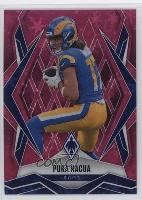 2025 Panini Phoenix Pink Winter /299 Puka Nacua #119 1q44