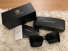 Versace Sonnenbrille MOD 4467-U GB1/87 Schwarz Gold – Neu & Original mit Etui