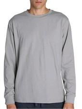 Jachs New York Men's Crew Neck T-Shirt, Gray, Size M