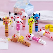 Decor Wooden Whistles Kids Birthday Gifts Baby Shower Noice Maker Children Toys