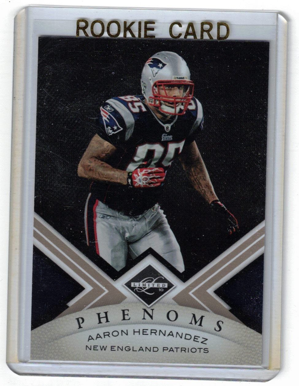 Aaron Hernandez Panini Limited #151 Base