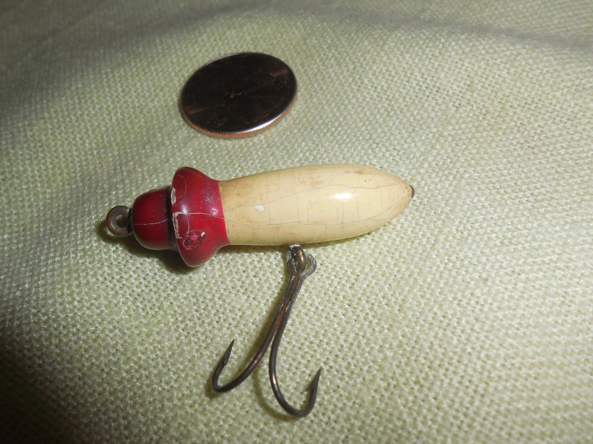 VINTAGE Paw Paw Underwater 3 Hameçons Minnow Vintage Leurre de Pêche en