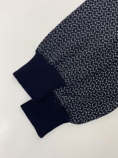 PRADA/Cardigan (Thin)/Size 48/Wool/Black/All-Over Print/UMC734 S122 1EW3 thumbnail 5