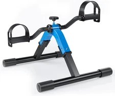 Folding Pedal Exerciser Mini Exercise Bike under Desk Bike Pedal Exerciser for A