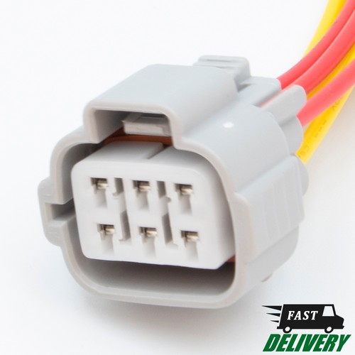Connector for Toyota, Lexus, Scion. Female. 6-PIN. 90980-11663