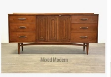 Used Vintage Broyhill Sculpture Dressers From The 1960s