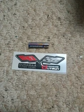 Duramax Turbo Diesel High Output 3D Stick On Emblem New