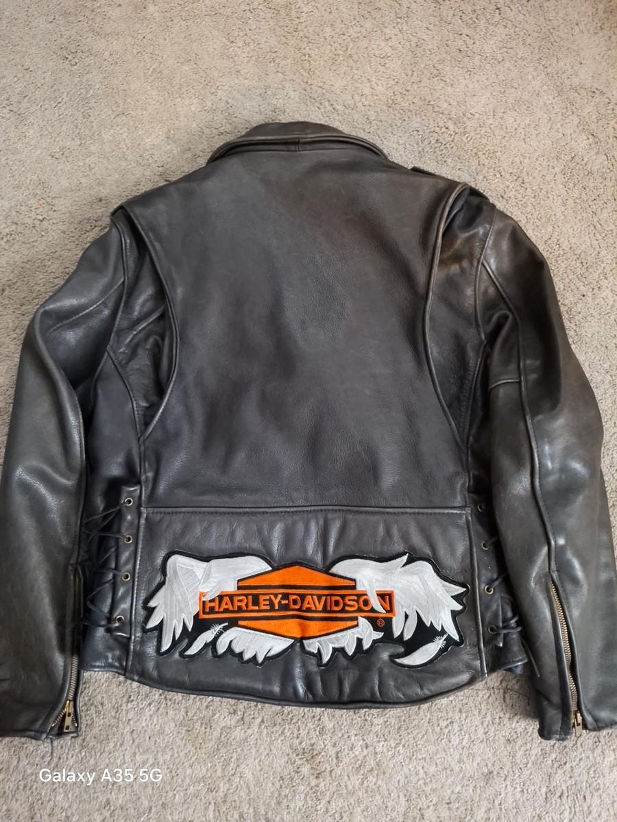 ウエスタンジャケット　made in USA Vintage US Made Co. Motorcycle Bikers Leather Heavy Jacket Size 42