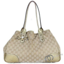 Gucci Tote Bag Handbag 163805 Princess Line Gold Women's Japan