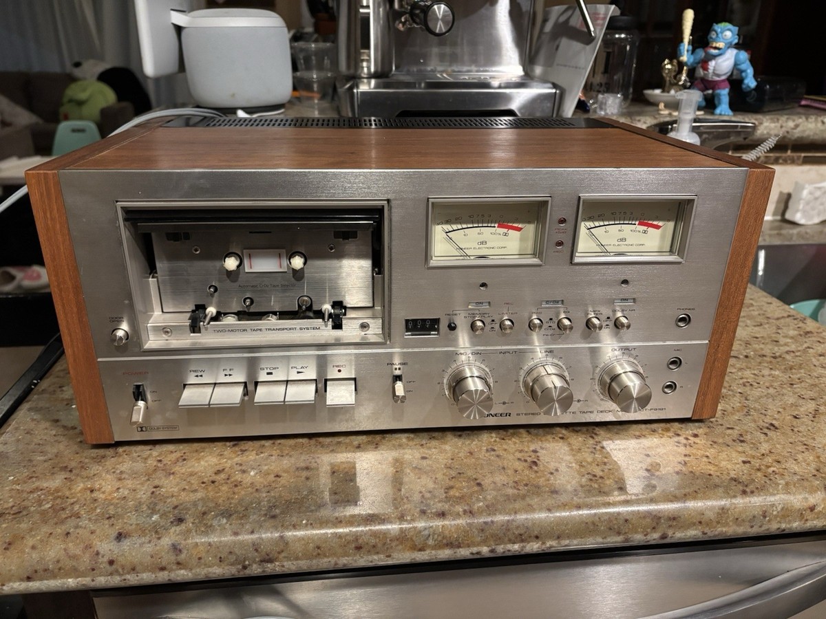 Vintage Pioneer Stereo Cassette Tape Deck CT-F9191 - For Repair | eBay