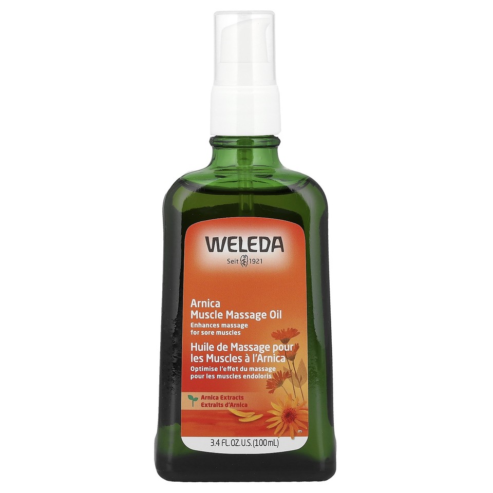 Arnica Muscle Massage Oil, 3.4 fl oz (100 ml)