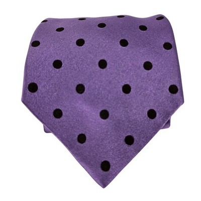VINTAGE MICKY MILANO HAND MADE 100% SILK TIE 4'' - ORIGINAL SCOTT & CO PRICE TAG