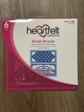 Heartfelt Creations Eyelet Royale HCD1-7282 Craft Dies for Paper Crafts - NEW