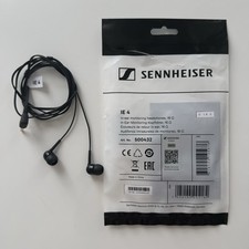 Sennheiser IE 4 In-Ear Only Monitoring Headphones Black Open Box - Used Once