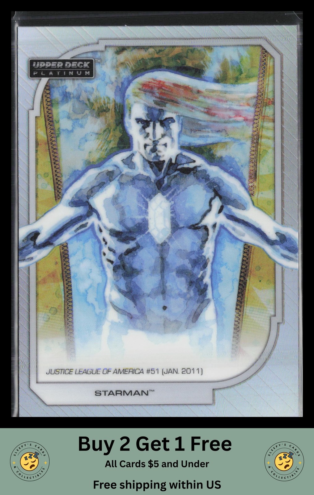 Starman 2026 Upper Deck Platinum DC #178 Rainbow