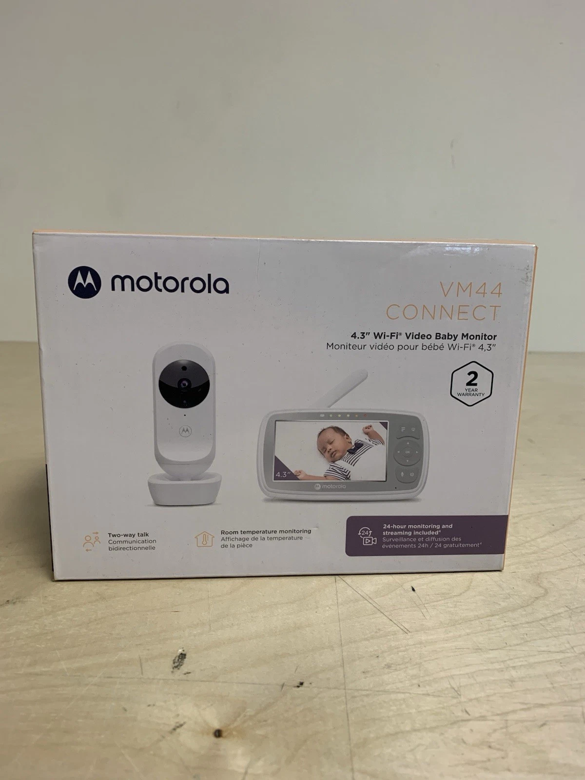 Motorola Nursery VM44 Baby Monitor