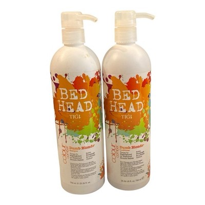 Bed Head TIGI Dumb Blonde Shampoo & Conditioner Hair 25.36oz ORIGINAL FORMULA