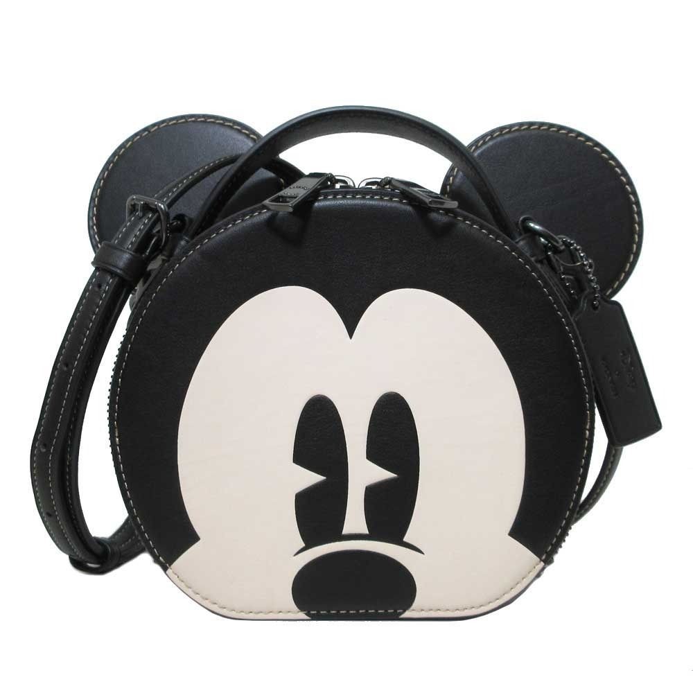 COACH Disney X Coach Mickey Mouse Ear Bag Crossbody Black Multi CM840