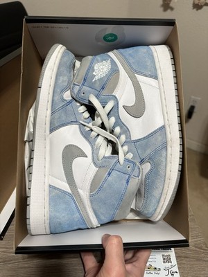 Size 9.5 - Air Jordan 1 Retro OG High Hyper Royal White (SHIPS ASAP!)