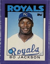 1986 Topps Traded # 50T Bo Jackson NM-MT or Better