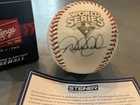 Derek Jeter Signed 2009 World Series Baseball With Steiner Holo