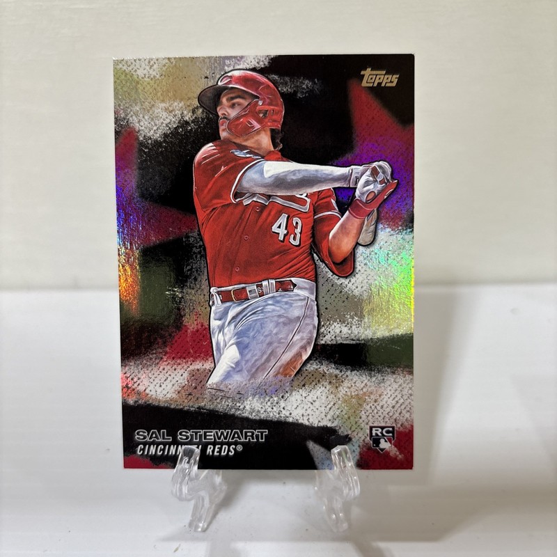 2026 Topps Series 2 - Sal Stewart (RC), Stars Of MLB # SMLB-38, Reds