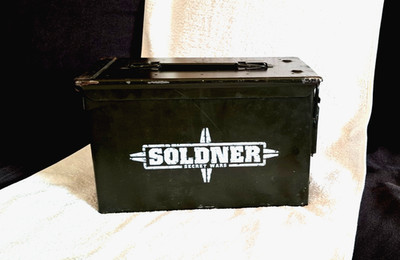 Söldner Secret Wars Limited Edition Nur Metall Munitionskiste 