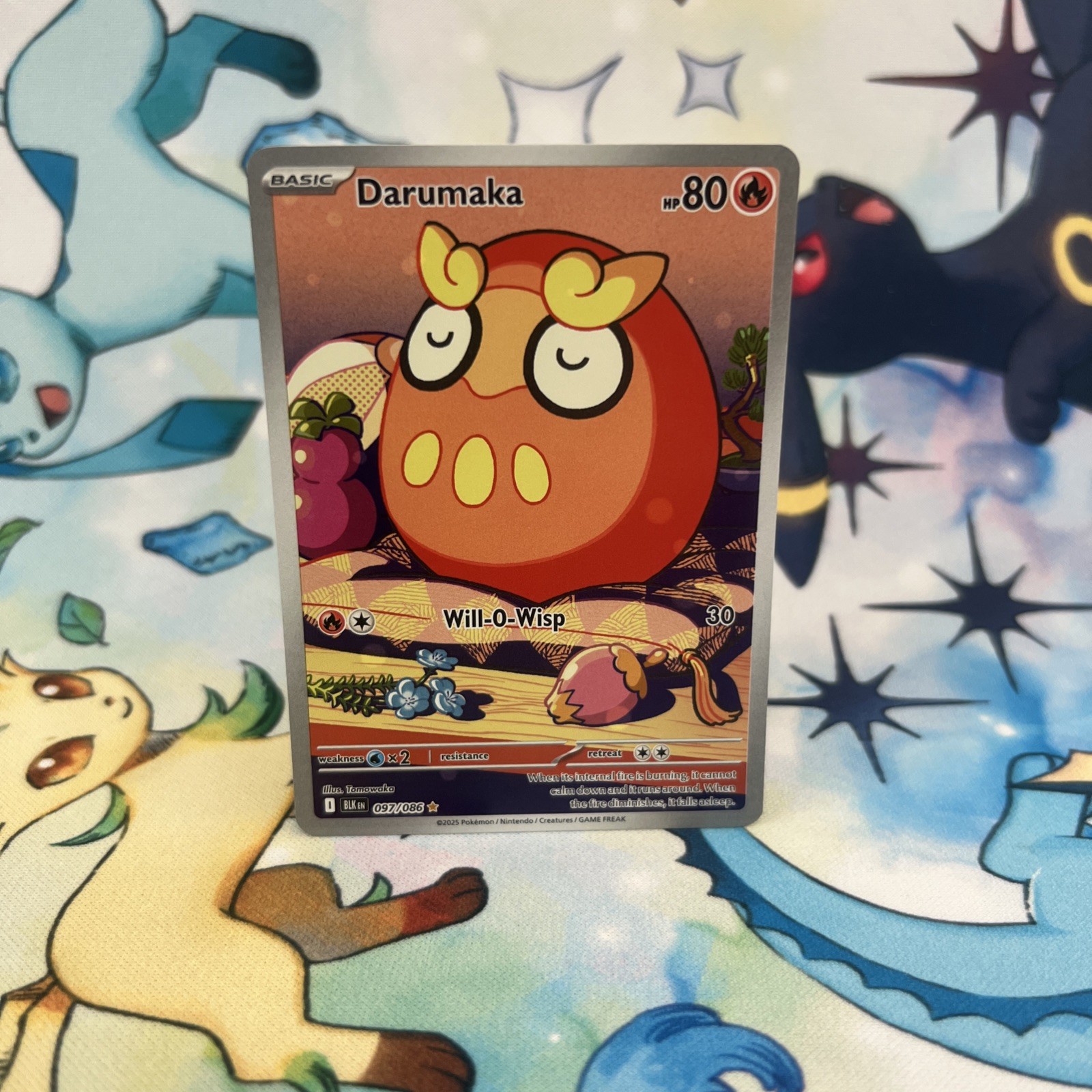 Pokemon Black Bolt Darumaka 97/86 IR English