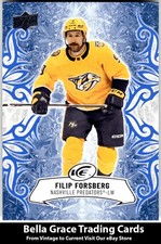 2024-25 Upper Deck Ice Filip Forsberg #49 Nashville Predators NHL Hockey