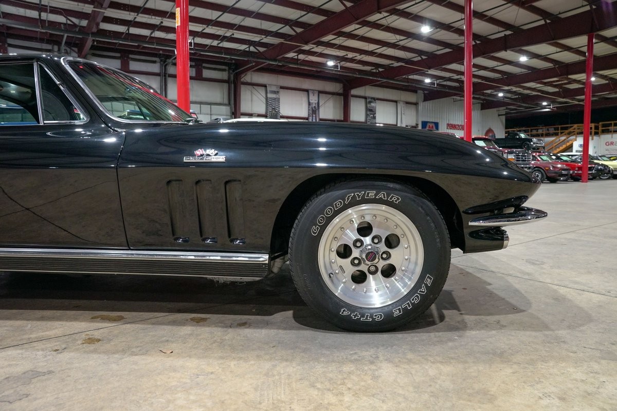 1966 Black Chevrolet Corvette   | C2 Corvette Photo 5