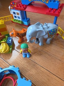 LEGO DUPLO My First Circus & My First Supermarket Play Sets Incomplete Animals