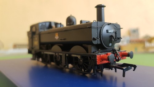 Bachmann 31-636 Class 64XX 0-6-0PT Pannier Tank Loco, 6417, BR Black, Boxed | Condition: Used
