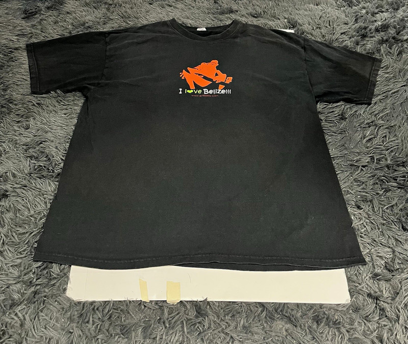 Y2K Belize Adventure Black Shirt Heavyweight