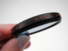 Nikon Nikkor 52mm B12 Blue Camera Lens Filter