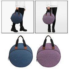 Tragbare runde Stickerei Reißverschluss Einkaufstasche für Kreuzstich