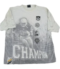 Vintage 90s Fox Sports Champion Mesh Jersey Front NFL Football Shirt Size 2XL