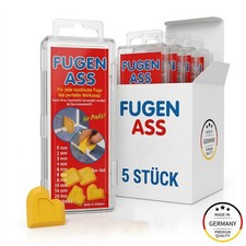 Fugenass Set Silikon Fugengl&auml;tter Fugenspachtel Silikonfugen Silikonspachtel 4er