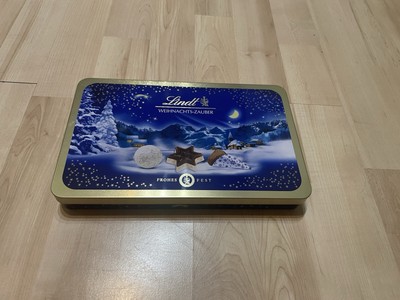 Box, Rechteck, Blau, Lindt, Schokolade, Klassik, Aufbewahrungsbox,Keksdose