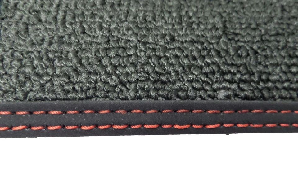 Напольные коврики 23476289 черные красные штифты логотип Z06 2015-2019 Chevrolet Corvette - Изображение 3 из 4