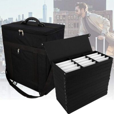 180 Slots Optical Glasses Case Pull Rod Box Eyeglasses Display Organizer New