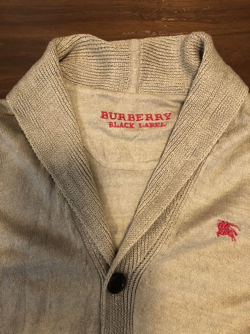Burberry Black Label Linen Cardigan Size 2 | eBay