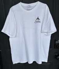 VTG AOL America Online Dial-up Internet Running Man Shirt 90s White XL Thailand