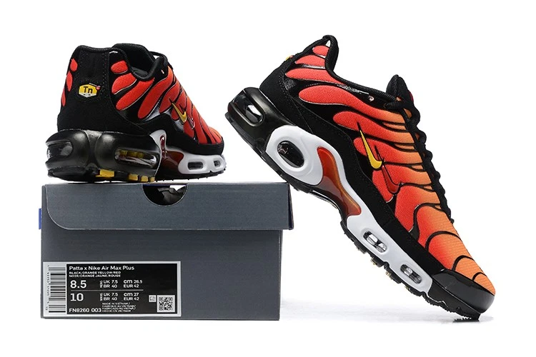 🔥🔥🔥Nike Air Max Plus TN x Patta 'Solar Flare' Men Sneakers