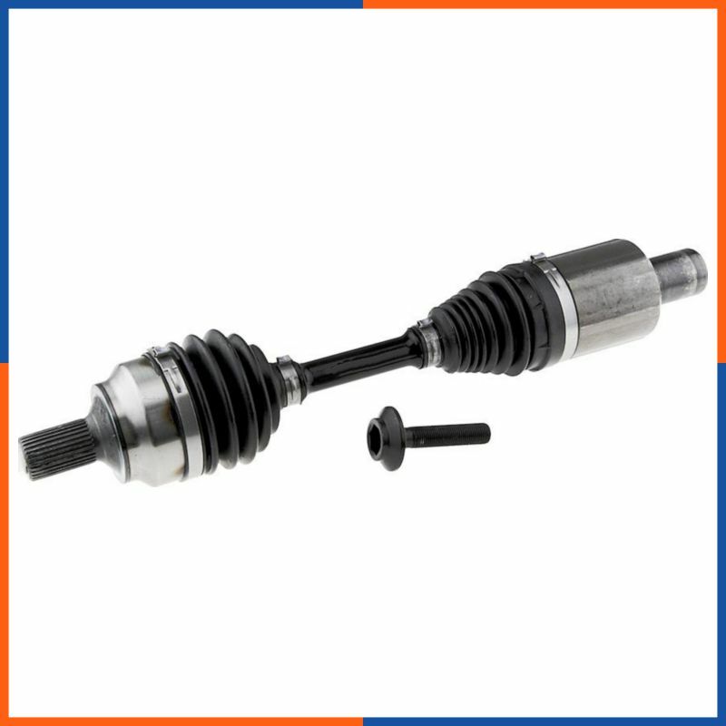 Cardan de transmission gauche premium pour Mercedes avec cannelures en acier forgé