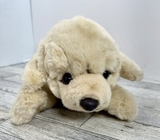 Plush FAO Schwarz Golden Retriever Lab Puppy Dog Realistic Stuffed Animal