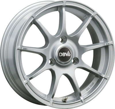 Winterräder DBV Bali smart 451 silber Winterreifen Alufelgen ABE NEU montiert