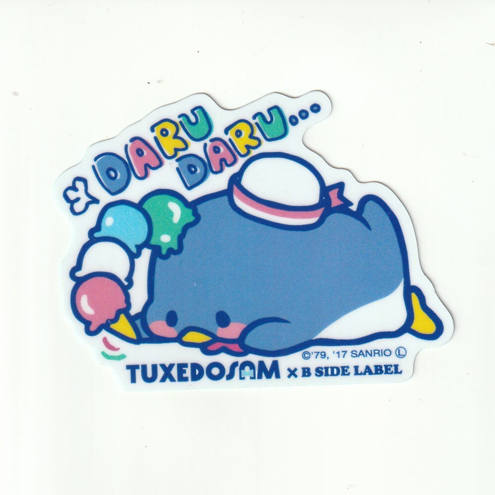 SANRIO x B-Side Label Sticker Tuxedosam Sam B Japanese Anime