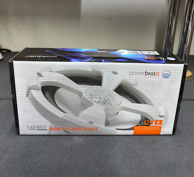 PowerBass XL-62M Marine 6,5'' 160W 2-Wege Boot Lautsprecher weiße Farbbeleuchtung