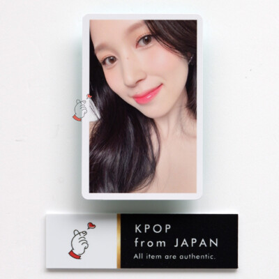 MINA TWICE Hare Hare ONCE JAPAN ver. Official Photocard Japan fan