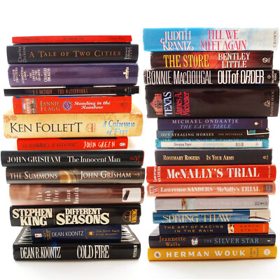 Vtg Book Lot Fiction Adult Contemporary Classics You Pick & Choose BUNDLE & SAVE